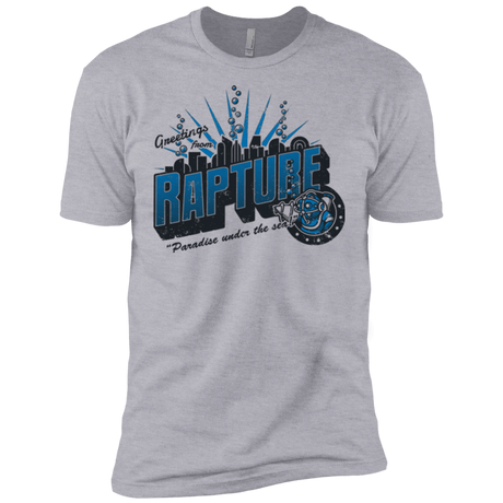T-Shirts Heather Grey / X-Small Greetings from Rapture Men's Premium T-Shirt