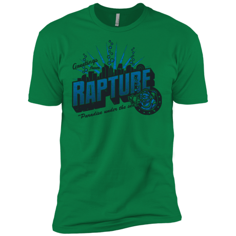 T-Shirts Kelly Green / X-Small Greetings from Rapture Men's Premium T-Shirt