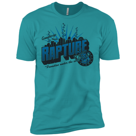 T-Shirts Tahiti Blue / X-Small Greetings from Rapture Men's Premium T-Shirt