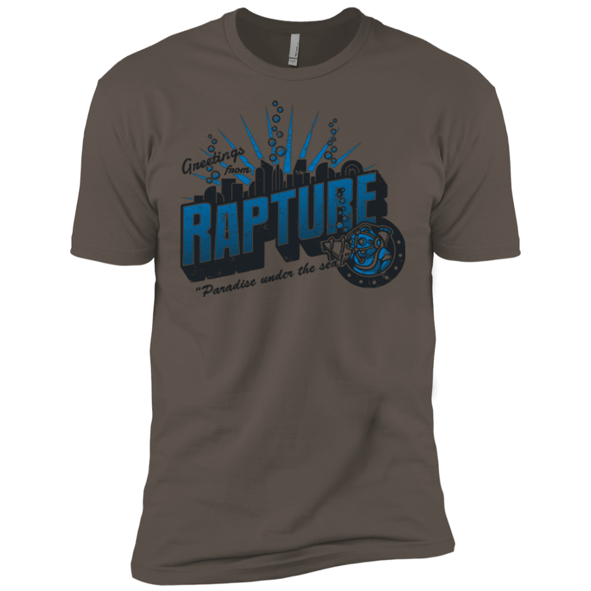 T-Shirts Warm Grey / X-Small Greetings from Rapture Men's Premium T-Shirt