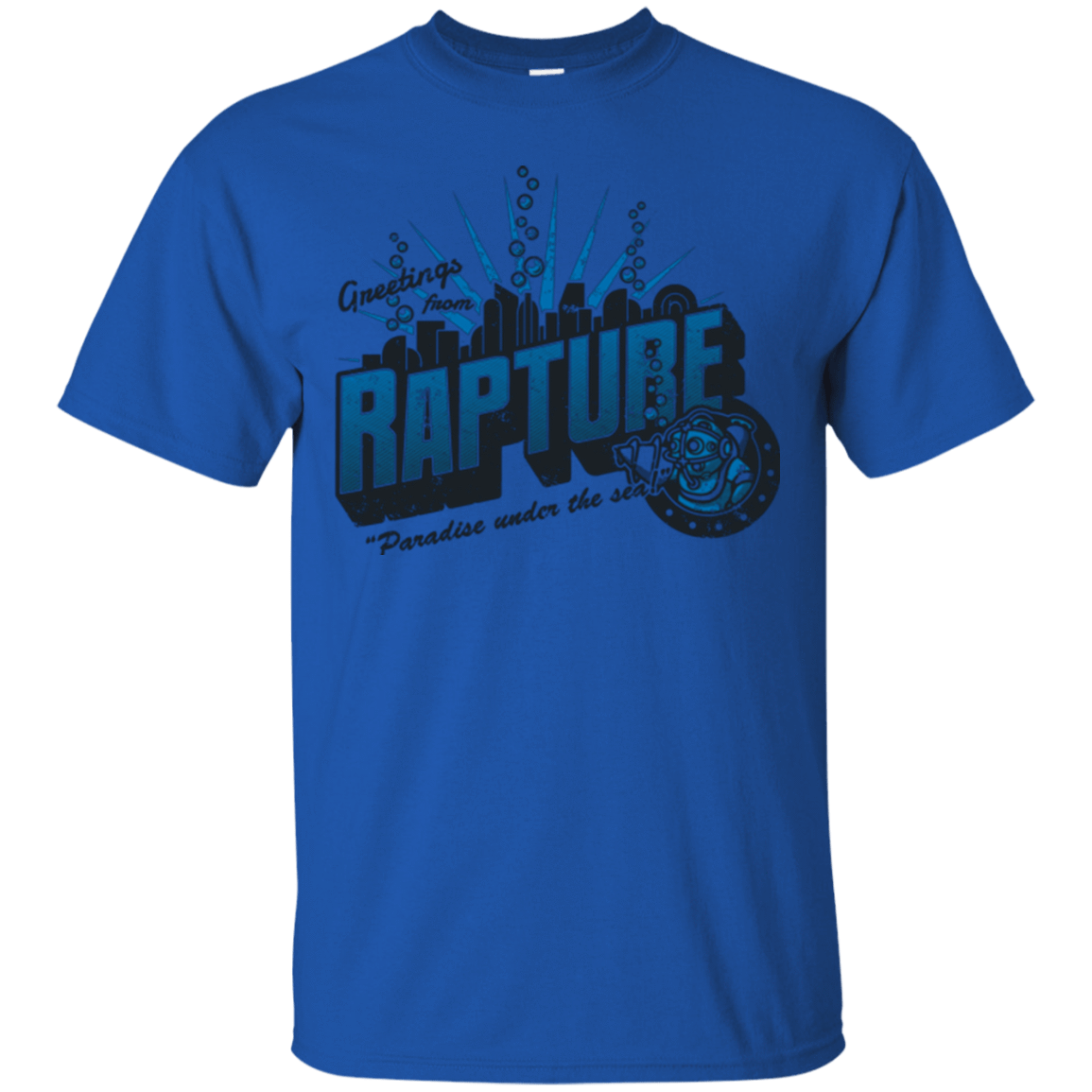 T-Shirts Royal / Small Greetings from Rapture T-Shirt