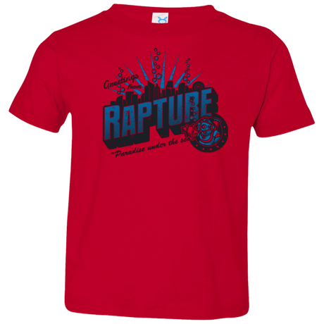 T-Shirts Red / 2T Greetings from Rapture Toddler Premium T-Shirt
