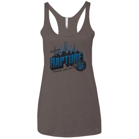 T-Shirts Macchiato / X-Small Greetings from Rapture Women's Triblend Racerback Tank