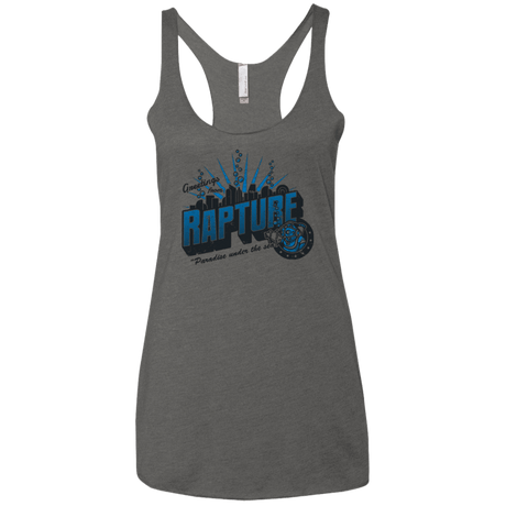 T-Shirts Premium Heather / X-Small Greetings from Rapture Women's Triblend Racerback Tank