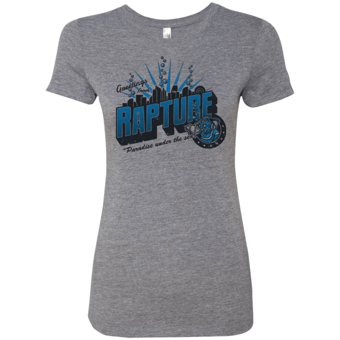 T-Shirts Premium Heather / Small Greetings from Rapture Women's Triblend T-Shirt