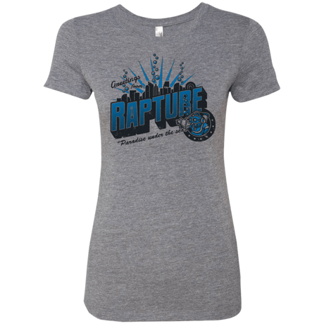 T-Shirts Premium Heather / Small Greetings from Rapture Women's Triblend T-Shirt