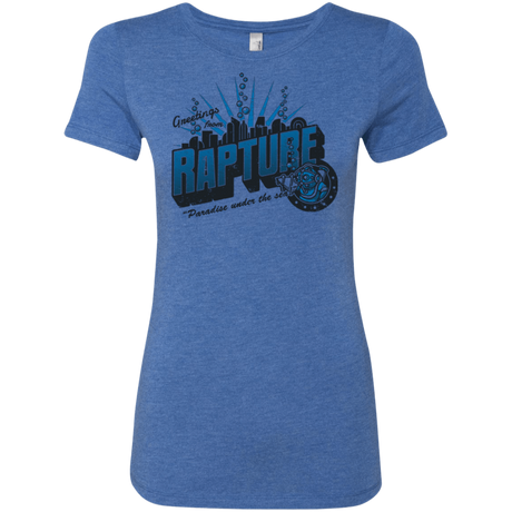 T-Shirts Vintage Royal / Small Greetings from Rapture Women's Triblend T-Shirt