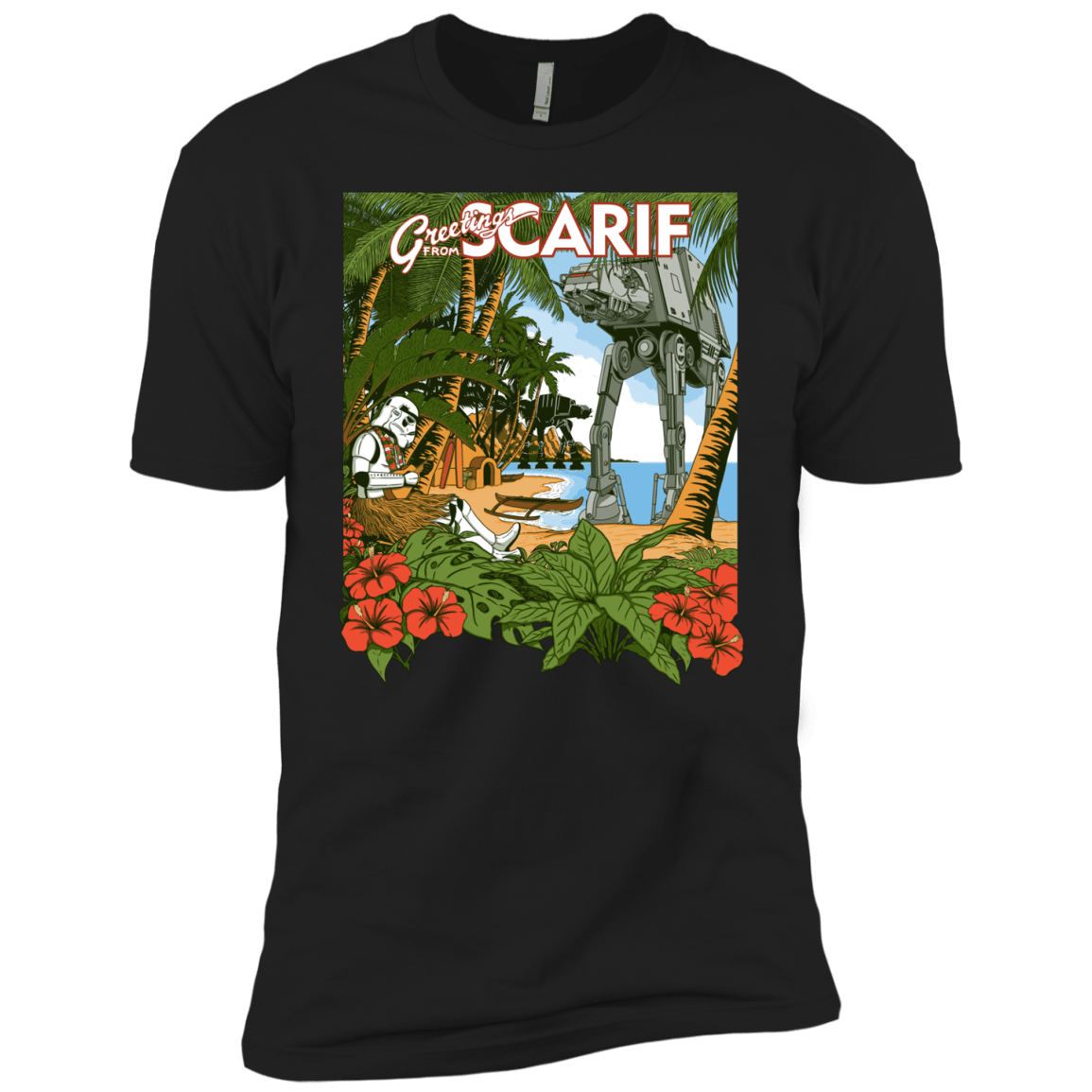 T-Shirts Black / YXS Greetings from Scarif Boys Premium T-Shirt