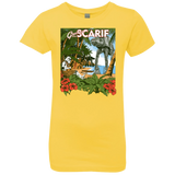 T-Shirts Vibrant Yellow / YXS Greetings from Scarif Girls Premium T-Shirt