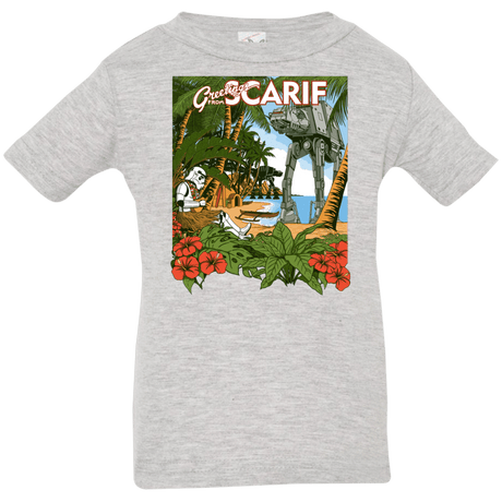 T-Shirts Heather Grey / 6 Months Greetings from Scarif Infant Premium T-Shirt
