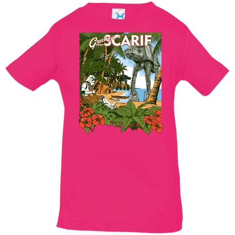 T-Shirts Hot Pink / 6 Months Greetings from Scarif Infant Premium T-Shirt