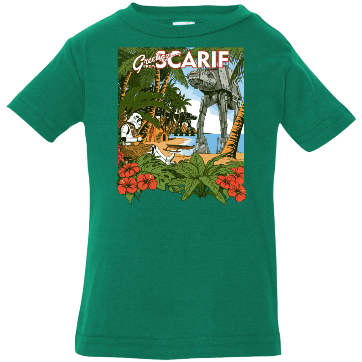 T-Shirts Kelly / 6 Months Greetings from Scarif Infant Premium T-Shirt