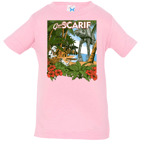T-Shirts Pink / 6 Months Greetings from Scarif Infant Premium T-Shirt