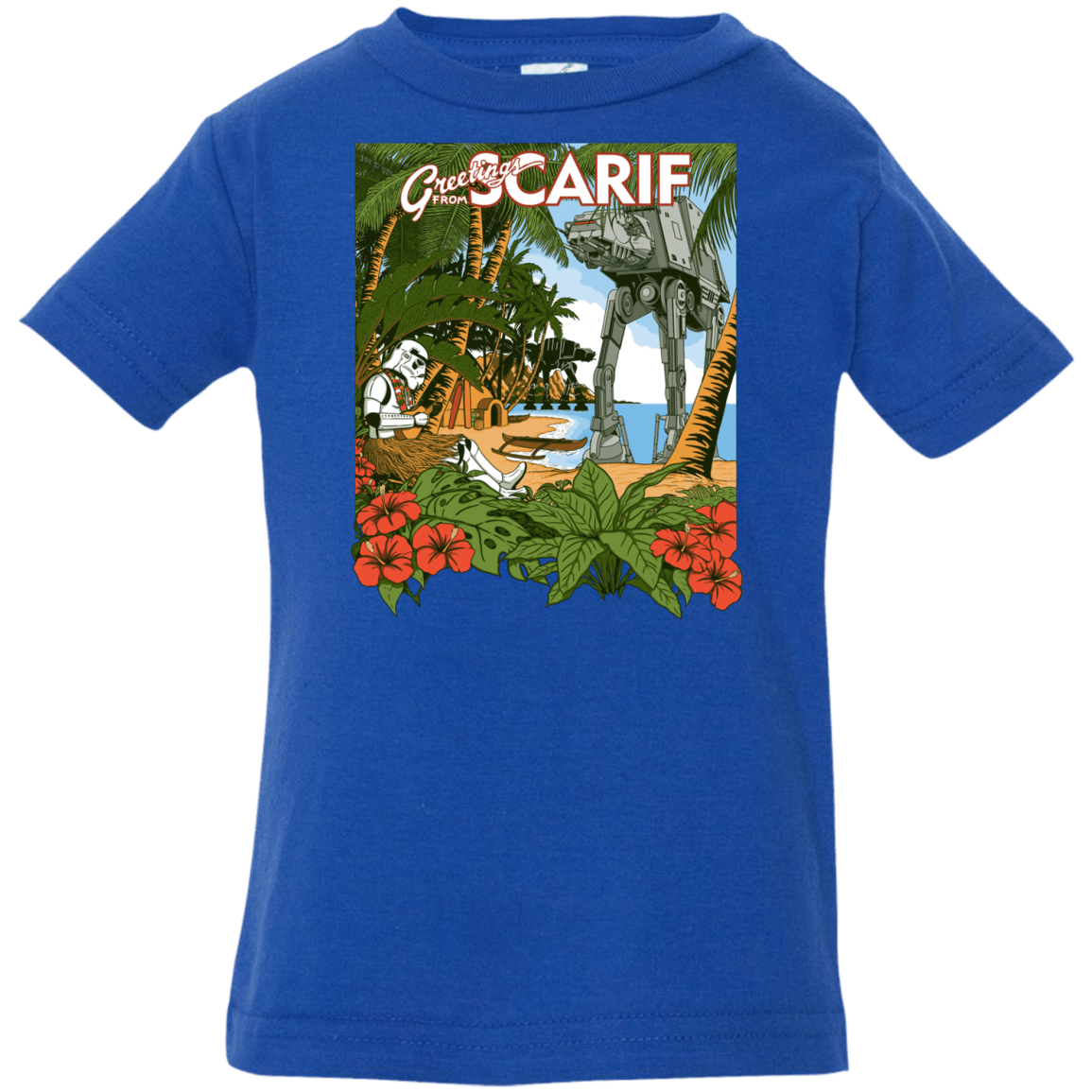 T-Shirts Royal / 6 Months Greetings from Scarif Infant Premium T-Shirt