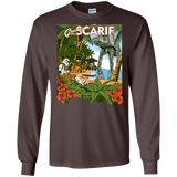 T-Shirts Dark Chocolate / S Greetings from Scarif Men's Long Sleeve T-Shirt