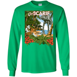 T-Shirts Irish Green / S Greetings from Scarif Men's Long Sleeve T-Shirt