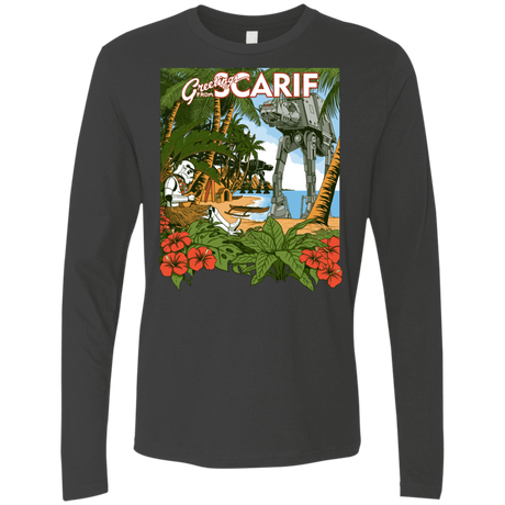 T-Shirts Heavy Metal / S Greetings from Scarif Men's Premium Long Sleeve