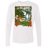 T-Shirts White / S Greetings from Scarif Men's Premium Long Sleeve