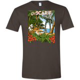 T-Shirts Dark Chocolate / S Greetings from Scarif Men's Semi-Fitted Softstyle