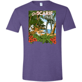 T-Shirts Heather Purple / S Greetings from Scarif Men's Semi-Fitted Softstyle