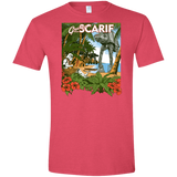 T-Shirts Heather Red / S Greetings from Scarif Men's Semi-Fitted Softstyle