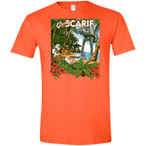 T-Shirts Orange / S Greetings from Scarif Men's Semi-Fitted Softstyle