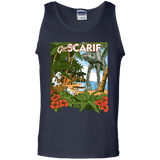T-Shirts Navy / S Greetings from Scarif Men's Tank Top