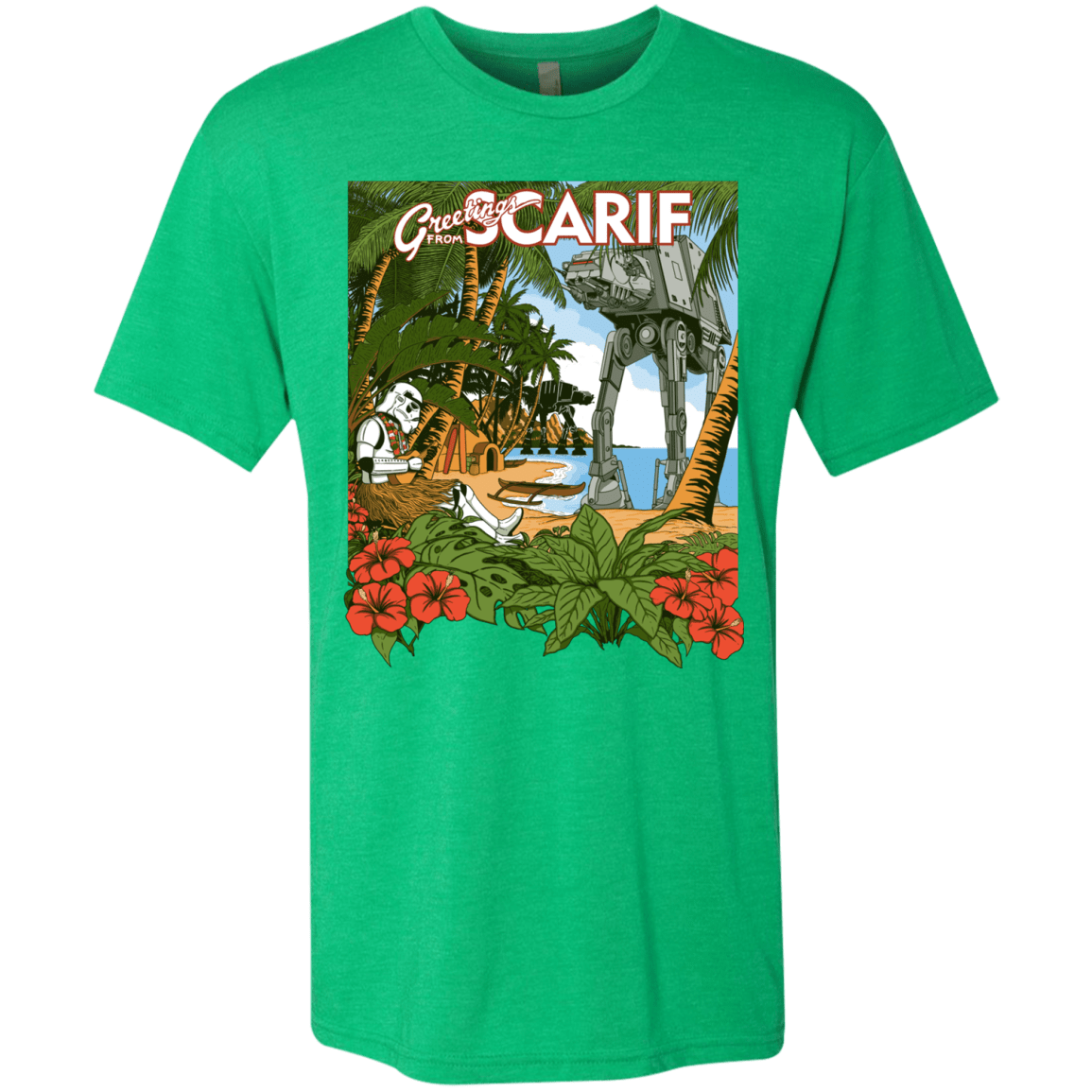 T-Shirts Envy / S Greetings from Scarif Men's Triblend T-Shirt