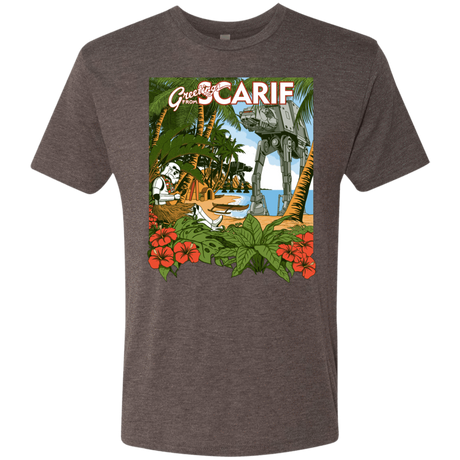 T-Shirts Macchiato / S Greetings from Scarif Men's Triblend T-Shirt