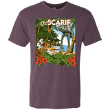 T-Shirts Vintage Purple / S Greetings from Scarif Men's Triblend T-Shirt