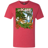T-Shirts Vintage Red / S Greetings from Scarif Men's Triblend T-Shirt