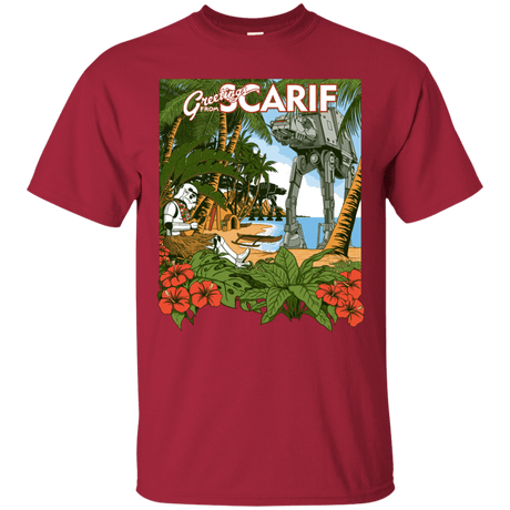 T-Shirts Cardinal / S Greetings from Scarif T-Shirt