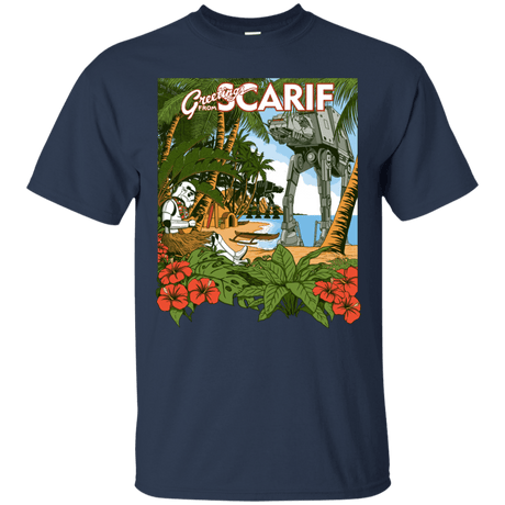 T-Shirts Navy / S Greetings from Scarif T-Shirt