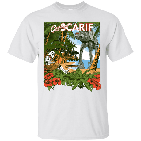 T-Shirts White / S Greetings from Scarif T-Shirt