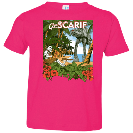 T-Shirts Hot Pink / 2T Greetings from Scarif Toddler Premium T-Shirt