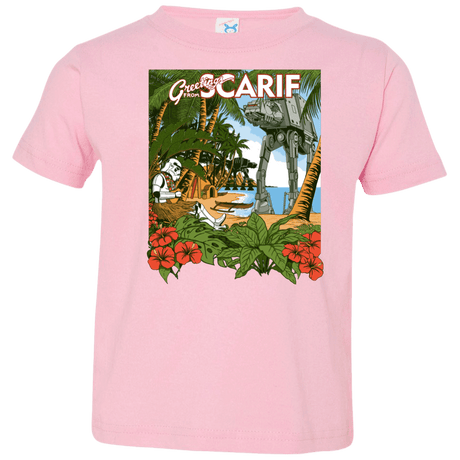 T-Shirts Pink / 2T Greetings from Scarif Toddler Premium T-Shirt