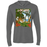 T-Shirts Premium Heather / X-Small Greetings from Scarif Triblend Long Sleeve Hoodie Tee