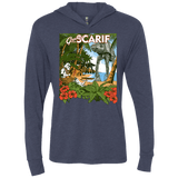 T-Shirts Vintage Navy / X-Small Greetings from Scarif Triblend Long Sleeve Hoodie Tee