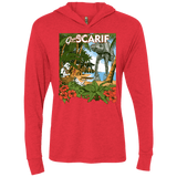 T-Shirts Vintage Red / X-Small Greetings from Scarif Triblend Long Sleeve Hoodie Tee