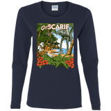 T-Shirts Navy / S Greetings from Scarif Women's Long Sleeve T-Shirt