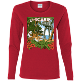 T-Shirts Red / S Greetings from Scarif Women's Long Sleeve T-Shirt