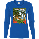 T-Shirts Royal / S Greetings from Scarif Women's Long Sleeve T-Shirt