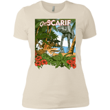 T-Shirts Ivory/ / X-Small Greetings from Scarif Women's Premium T-Shirt
