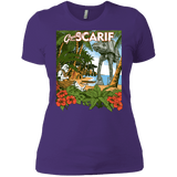 T-Shirts Purple Rush/ / X-Small Greetings from Scarif Women's Premium T-Shirt