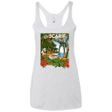 T-Shirts Heather White / X-Small Greetings from Scarif Women's Triblend Racerback Tank