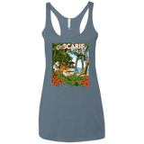 T-Shirts Indigo / X-Small Greetings from Scarif Women's Triblend Racerback Tank