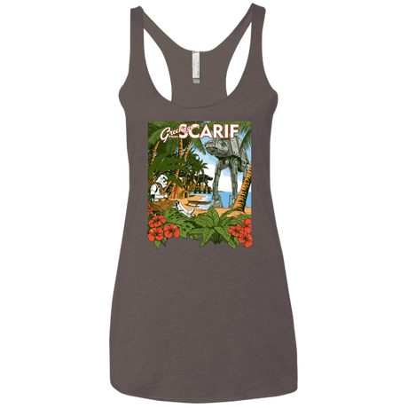 T-Shirts Macchiato / X-Small Greetings from Scarif Women's Triblend Racerback Tank
