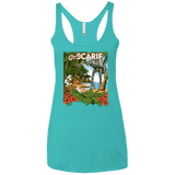T-Shirts Tahiti Blue / X-Small Greetings from Scarif Women's Triblend Racerback Tank