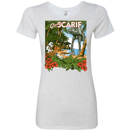 T-Shirts Heather White / S Greetings from Scarif Women's Triblend T-Shirt