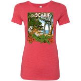 T-Shirts Vintage Red / S Greetings from Scarif Women's Triblend T-Shirt